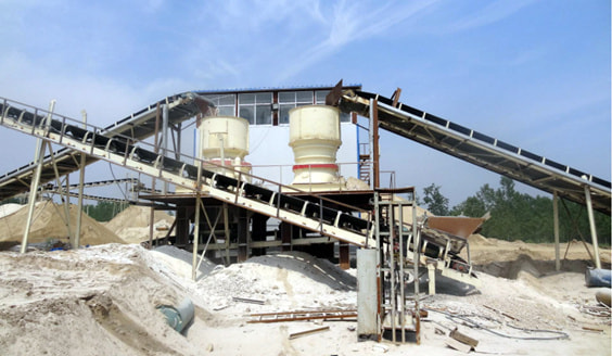 单缸圆锥破碎机现场实拍视频